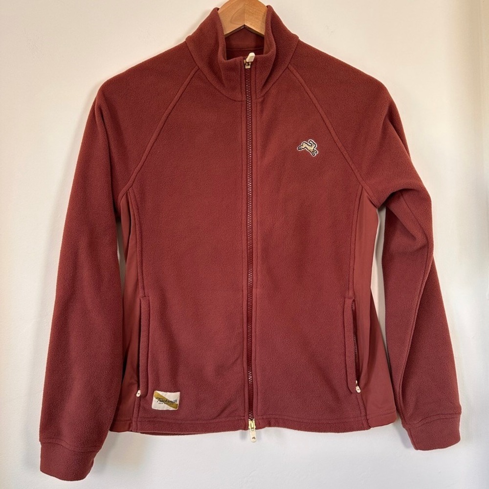 Tracksmith Full Zip Franklin Fleece Running Jacket Womens Small